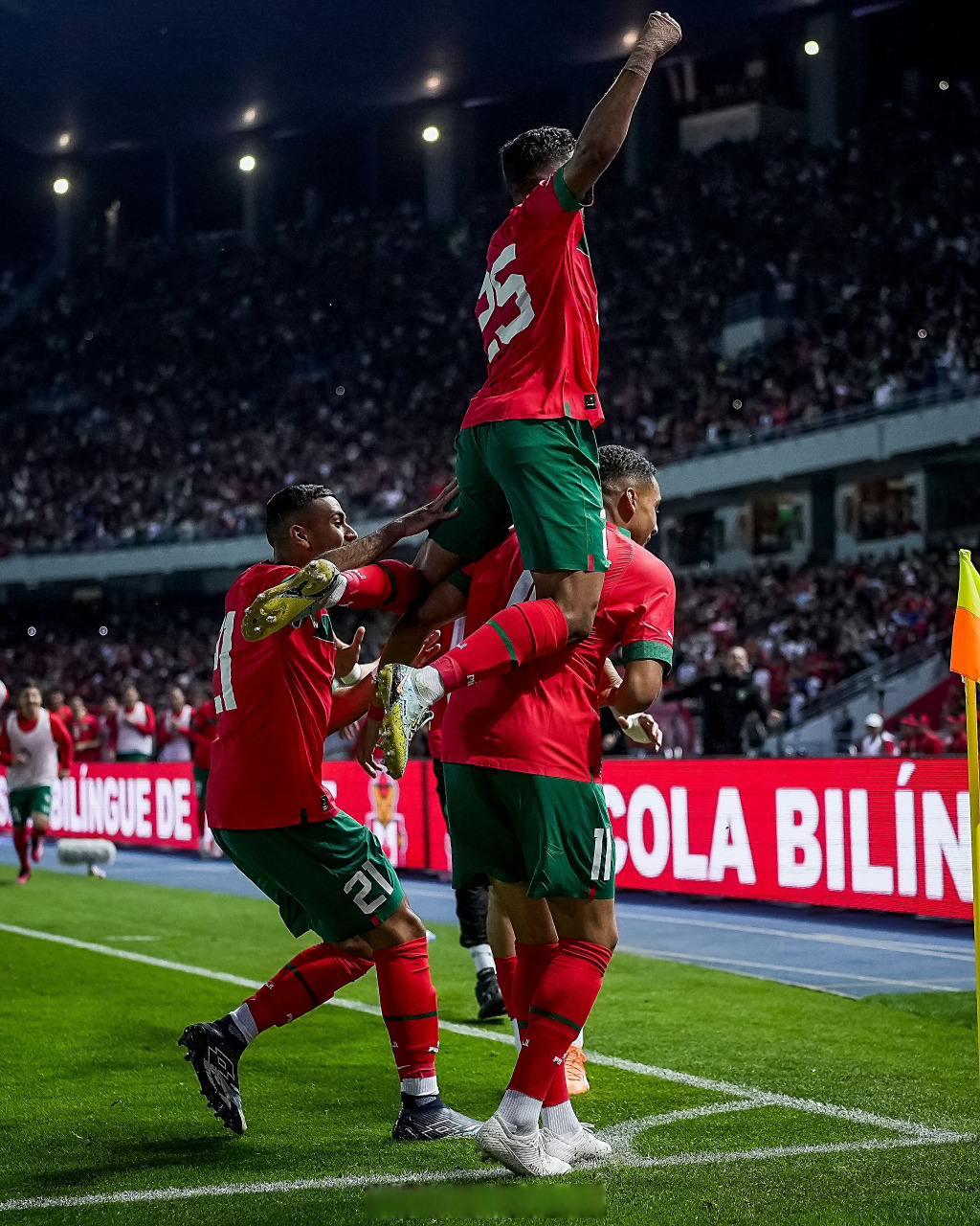 关于摩洛哥险胜克罗地亚，迪马利亚惊艳世界的信息